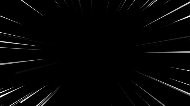 Minimalist Elegant Speed Lines Loop Abstract Motion Background for Digital Media Production