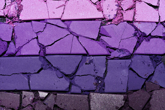 Colorful abstract background of eye shadow powder