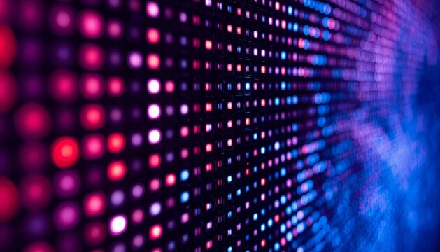 LED screen texture abstract background close up	
