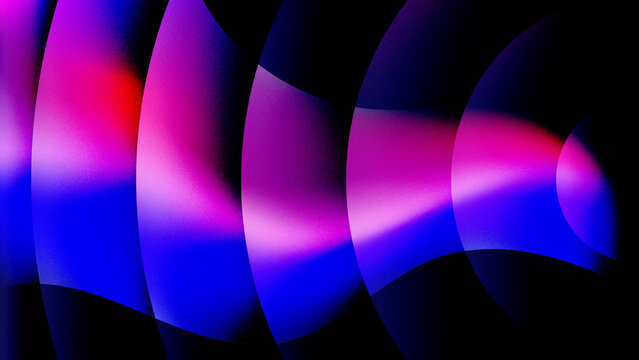 Abstract purple Background with grainy radial  Lines, Purple and Blue Waves, Glowing Light, Fractal Curves, Vibrant Energy, Modern Vector Design and Artistic Wallpaper Illustration