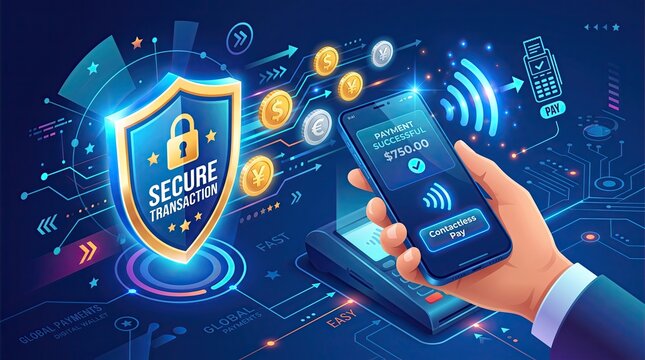 Digital mobile payment and secure transaction technology