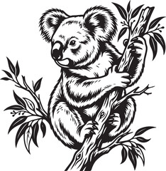koala bear on tree © Abdullah Al Mamun