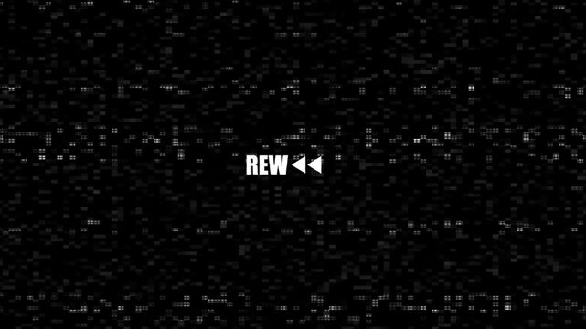 Rewind with Noise Animation