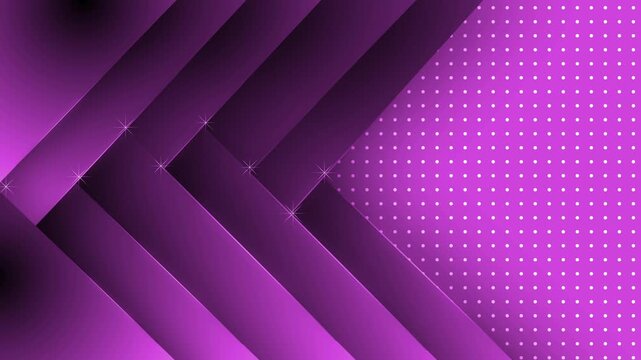 Abstract background with layered diagonal panels dotted pattern and subtle sparkle highlights animation