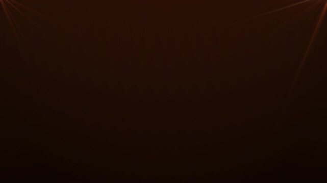Deep red cinematic background with soft spotlight rays from the corners, dramatic backdrop for events and promos.