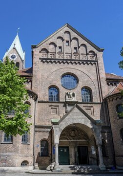Protestant Church St. Johannes, Haidhausen, Munich, Bavaria, Germany