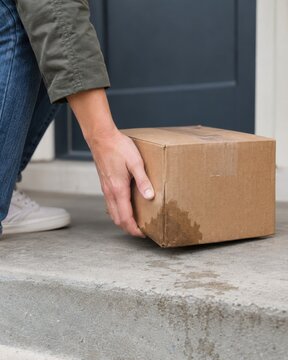 package at doorstep