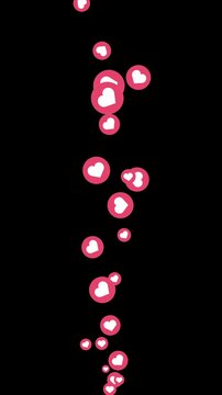 Live stream reaction overlay animation, wow and surprise emoji button popping on a green screen chroma key, Facebook live style social media icon motion graphic, transparent background