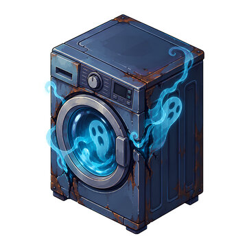 Haunted washing machine