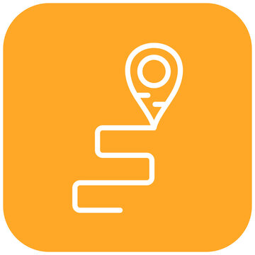 End Point Vector Design Icon Style