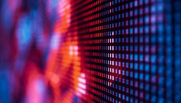 LED screen texture abstract background close up	