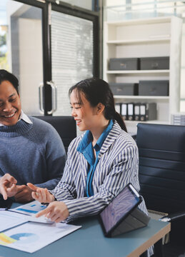 Business professional analyzing financial data on digital tablet dashboard with calculator and laptop, representing accounting software, ERP system integration, performance monitoring.