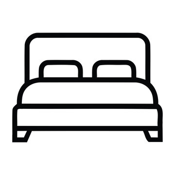 Double bed icon