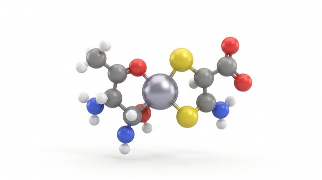 chemical structure of a molecule