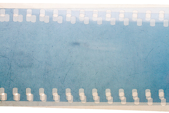 Dusty and grungy 35mm film texture or surface