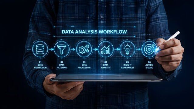 Data analyst optimization utilizing digital technologies focusing on insights predictive modeling and the future of business intelligence solutions