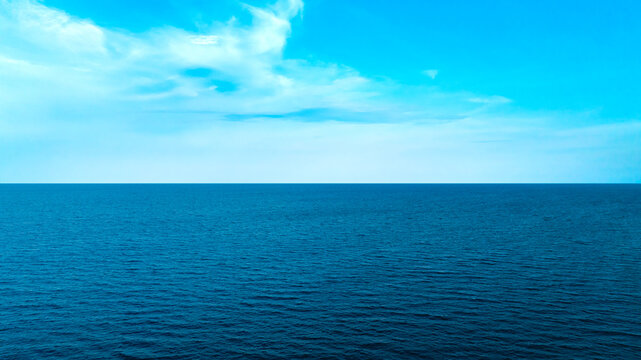 Tropical Nature ocean and summer sea water with beautiful bright sunlight. Perfect for summer vacation and travel background	
