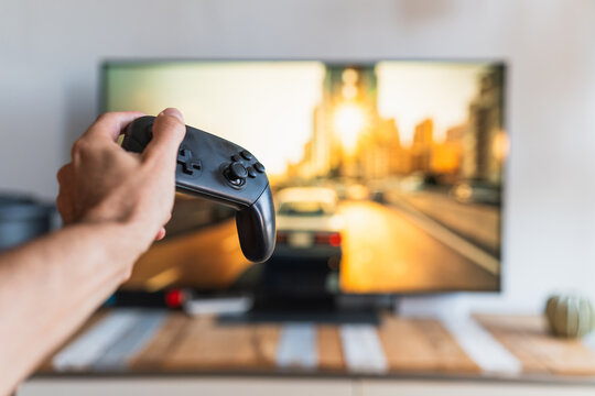 Employee playing video game on sick day