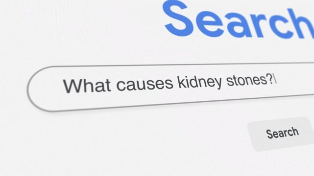 What causes kidney stones Search Prompt