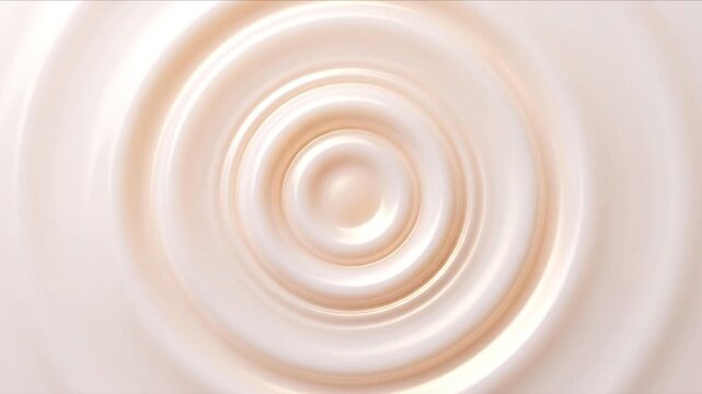 ミネラルパウダー開口から美容ミルク液体の波紋へ迫るスキンケア背景