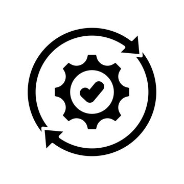 Continuity Icon Glyph Black Style