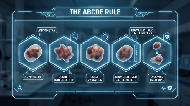 The ABCDE rule for skin cancer