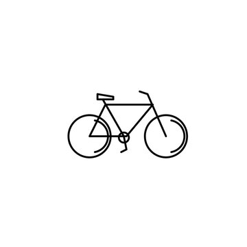 bicycle icon vector