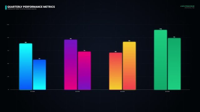 vector illustration of business graph