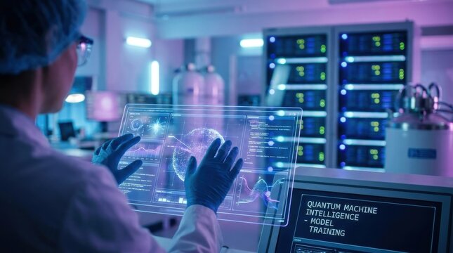 Quantum Machine Intelligence: Machine learning models processing complex tasks through a quantum computer 