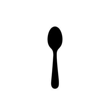 Dinner Spoon 31 Vector &ndash; Kitchen Cutlery Illustration