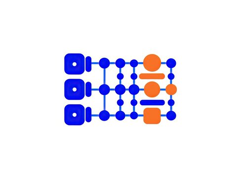 Hybrid quantum classical processor connecting optimization nodes in quantum computing research