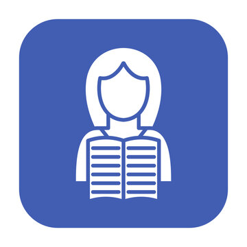 Self Learning Vector Icon