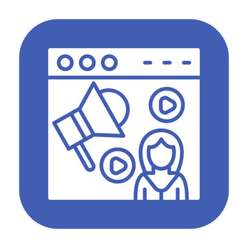 Native Ads Vector Icon