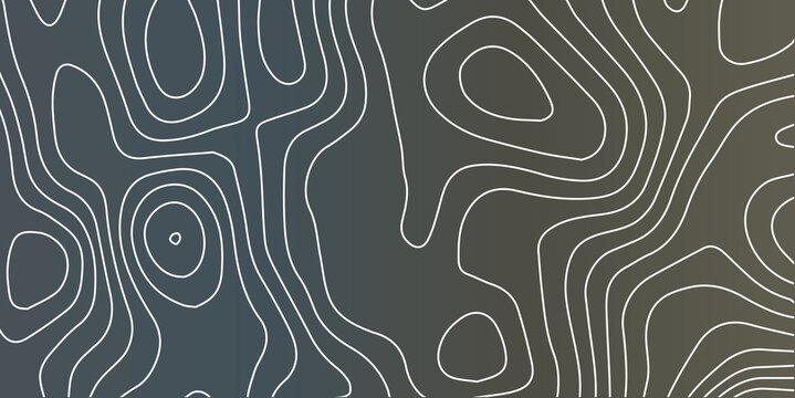 Detailed topographical map pattern with white dashed contour lines on a dark gradient background abstract pattern terrain design geography graphic mapping lines elevation map geometric