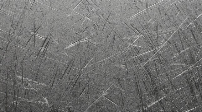 Scratched metal surface texture background