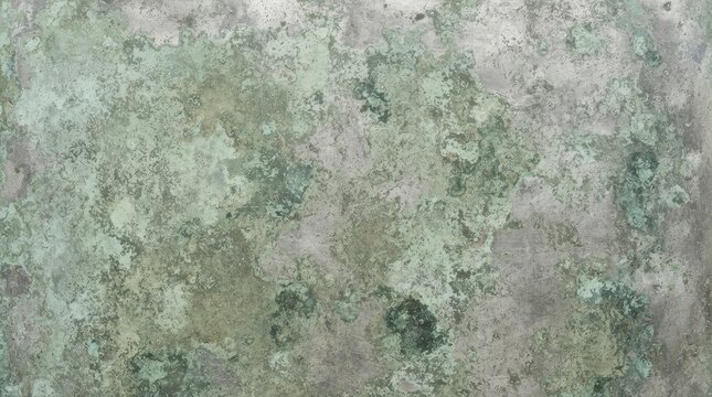 Tarnished copper metal with green patina texture background