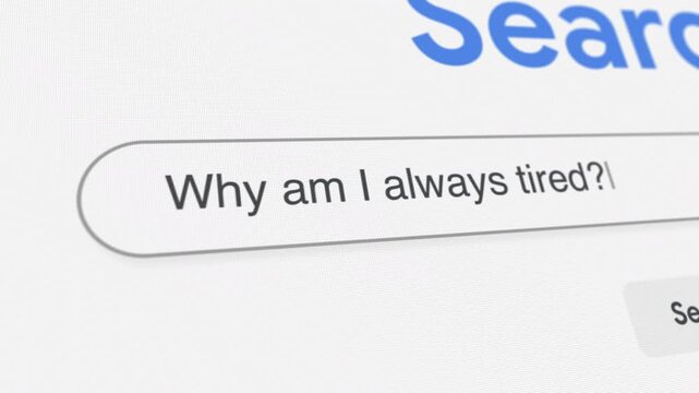 Why am I always tired Search Prompt
