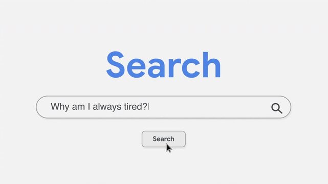Why am I always tired Search Prompt
