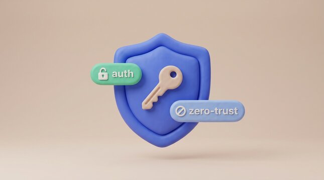 Protective Clay Shield with Key for Passkey and Zero-Trust Secur