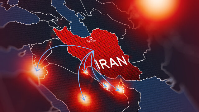 Conflict between Iran and USA impacting regional stability and security in 2023