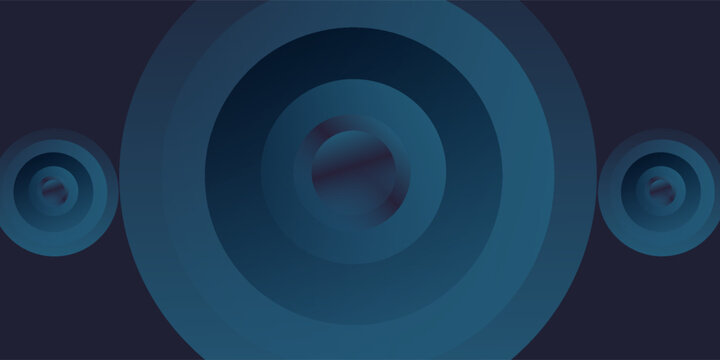 Sound wave. Signal concentric circle. Round light effect. Wifi range. Radio station signal. Water ripple with circle waves. A place or a painful point. Radar screen. Vector effect.