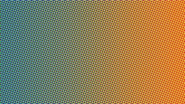 Abstract texture background with colorful dotted pattern and gradient grid structure