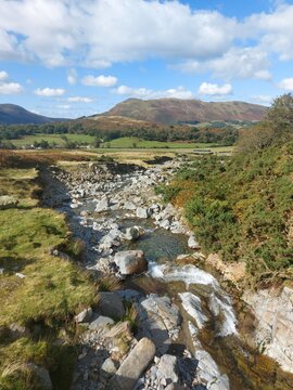Lake district fells England