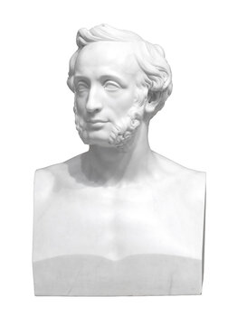 Felix mendelssohn marble bust classical composer portrait