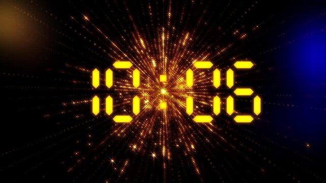  Countdown 2027 Happy New year Merry Christmas golden text effect Cinematic Title Trailer animation golden shine flickering text on black background. 