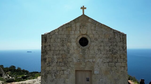 Dingli High Cliffs, Malta, aerial shots, hdr