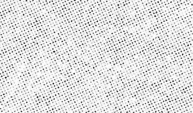 Evenly scattered black dots create a light monochrome printed grain pattern.