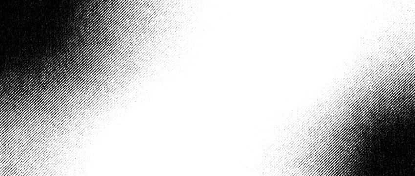 Dark blurred corner gradients fade into a broad pale center with fine monochrome print texture.
