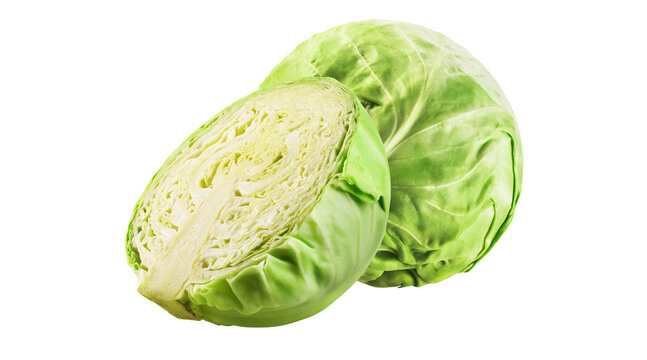 cabbage, green cabbage, cut cabbage, cabbage half, fresh cabbage, cabbage PNG, sliced cabbage, PNG