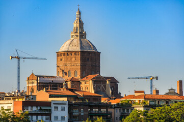 Pavia, Italy: dome of the historic cathedral © Claudio Colombo